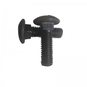 High Strength Grade 4.8 8.8 10.9 12.9 Black Oxide DIN603 Carriage Bolts