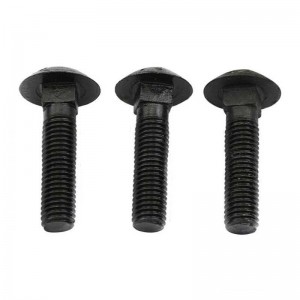 High Strength Grade 4.8 8.8 10.9 12.9 Black Oxide DIN603 Carriage Bolts