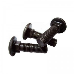 High Strength Grade 4.8 8.8 10.9 12.9 Black Oxide DIN603 Carriage Bolts