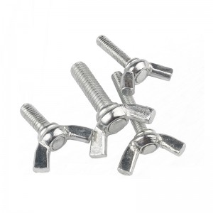 High Strength Grade 4.8 8.8 10.9 12.9 Galvanized White Blue Zinc Plated DIN316 Butterfly Wing Bolts