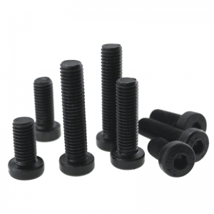 High Strength Grade 4.8 8.8 10.9 12.9 Steel Black Oxide DIN7984 Low Head Hex Socket Bolts