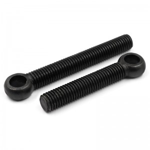 High Strength Grade 4.8 8.8 10.9 12.9 Steel Black Oxede DIN444 Eye Bolts
