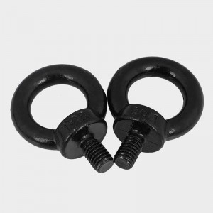 High Strength Grade 4.8 8.8 10.9 12.9 Steel Black Oxide DIN580 Eye Bolts