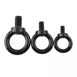 Kekuatan Tinggi Gred 4.8 8.8 10.9 12.9 Keluli Black Oxide DIN580 Bolt Mata