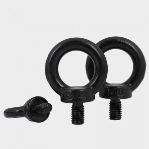 Kekuatan Tinggi Gred 4.8 8.8 10.9 12.9 Keluli Black Oxide DIN580 Bolt Mata
