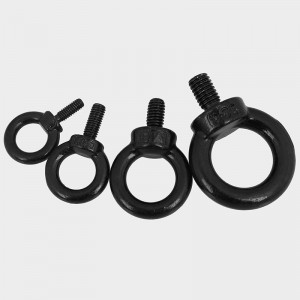 Kekuatan Tinggi Gred 4.8 8.8 10.9 12.9 Keluli Black Oxide DIN580 Bolt Mata