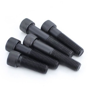 High Strength Grade 4.8 8.8 10.9 12.9 Steel Black Oxide DIN912 Allen Bolts