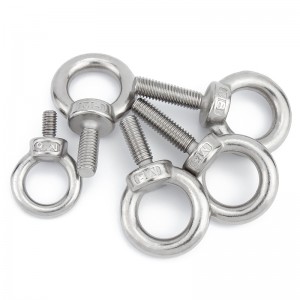 High Strength Grade 4.8 8.8 10.9 12.9 Steel Galvanized White Blue Zinc Plated DIN580 Eye Bolts