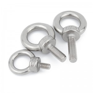 High Strength Grade 4.8 8.8 10.9 12.9 Steel Galvanized White Blue Zinc Plated DIN580 Eye Bolts