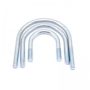 High Strength Grade 4.8 8.8 10.9 12.9 Steel Galvanized White Blue Zinc Plated DIN3570 U Bolts