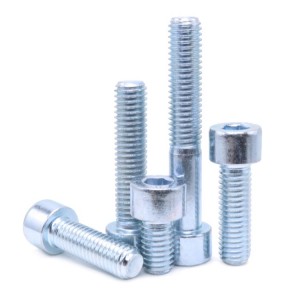 High Strength Grade 4.8 8.8 10.9 12.9 Steel Galvanized Zinc Plated DIN912 Allen Bolts