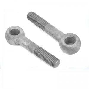 High Strength Grade 4.8 8.8 10.9 12.9 Steel Hot Dip Galvanized HDG DIN444 Eye Bolts