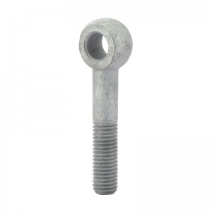 High Strength Grade 4.8 8.8 10.9 12.9 Steel Hot Dip Galvanized HDG DIN444 Eye Bolts