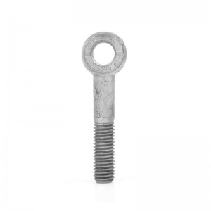 High Strength Grade 4.8 8.8 10.9 12.9 Steel Hot Dip Galvanized HDG DIN444 Eye Bolts