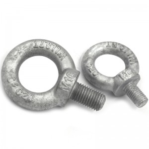 Alta resistência Grau 4.8 8,8 10,9 12,9 Aço Hot Dip galvanized HDG DIN580 parafusos oculares