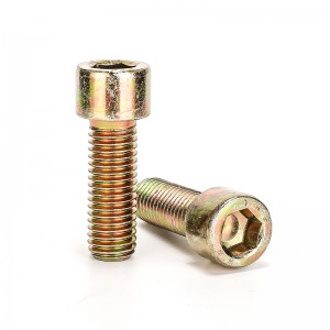 Grado de alta resistencia 4.8 8.8 10.9 12.9 acero amarillo zinc chapado en zinc