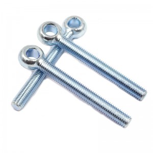 High Strength Grade 4.8 8.8 10.9 12.9 Steel Zinc Plated DIN444 Eye Bolts