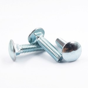 High Strength Grade 4.8 8.8 10.9 12.9 Zinc Plated DIN603 Carriage Bolts