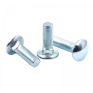High Strength Grade 4.8 8.8 10.9 12.9 Zinc Plated DIN603 Carriage Bolts