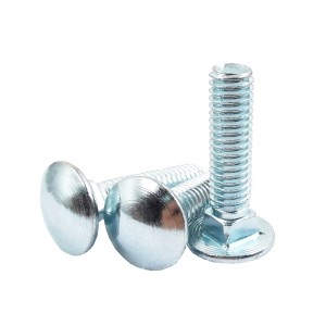 High Strength Grade 4.8 8.8 10.9 12.9 Zinc Plated DIN603 Carriage Bolts
