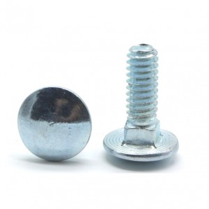 High Strength Grade 4.8 8.8 10.9 12.9 Zinc Plated DIN603 Carriage Bolts