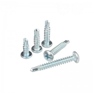 410 stainless steel round head drill tail screw Cross recessed dovetail pan head tapping screws