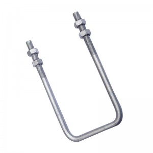 High Strength Grade Hot-Dip Zinc U-Bolts Square Bends ASME