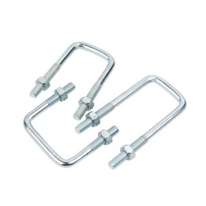High Strength Grade Zinc Plate U-Bolts Square Bends ASME