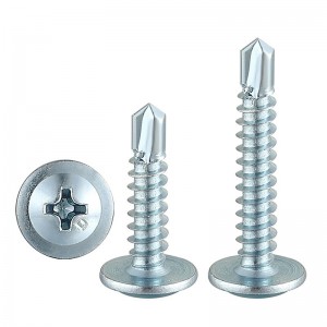 304 Thép không gỉ Đầu phẳng Thin phẳng Chéo CREC