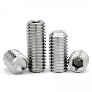 Vlekvrye staal A2-70 A4-80 DIN916 SET BOLT