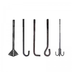 High Strength Grade Claw-type anchor bolt grade 8.8 10.9 12.9