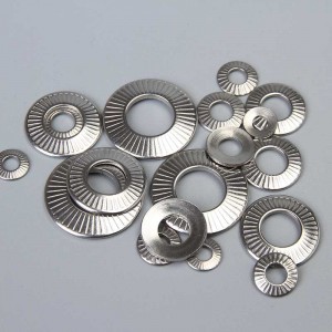 304 Bướm bằng thép không gỉ Din6796 Bowl Gasket chống trượt hình bát