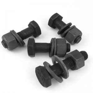 Steel structure bolts 8.8 10.9 12.9 high-strength hex bolts Heavy bolts