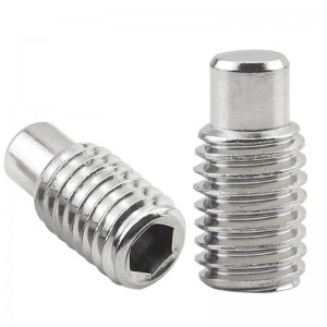 Acero inoxidable A2-70 A4-80 DIN915 Set Bolt
