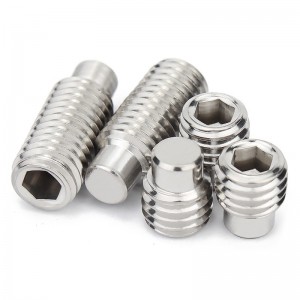 Acero inoxidable A2-70 A4-80 DIN915 Set Bolt