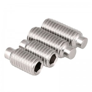 Acero inoxidable A2-70 A4-80 DIN915 Set Bolt