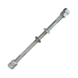 High strength stud bolt Dacromet Plated DIN938 Full tooth half tooth stud