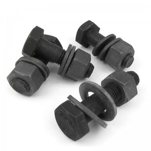 Steel structure bolts 8.8 10.9 12.9 high-strength hex bolts Heavy bolts