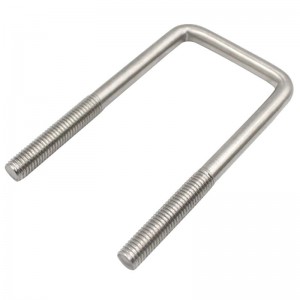 High Strength Grade Stainless Steel U-Bolts Square Bends ASME