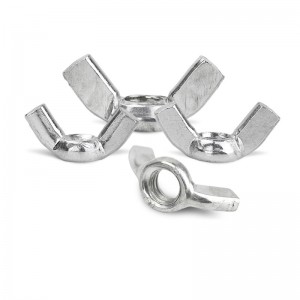 High Strength Grade 4 8 10 12 Steel Galvanized Blue White Zinc Plated DIN315 Butterfly Wing Nuts