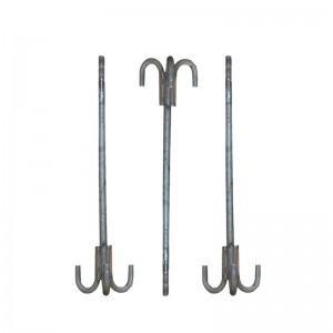 High Strength Grade Claw-type anchor bolt grade 8.8 10.9 12.9