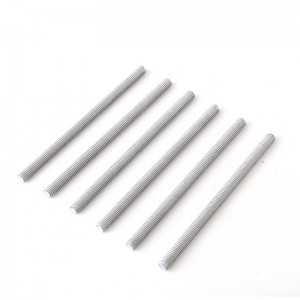 Dacromet full thread galvanized thread rod DIN976 carbon steel Dental strip