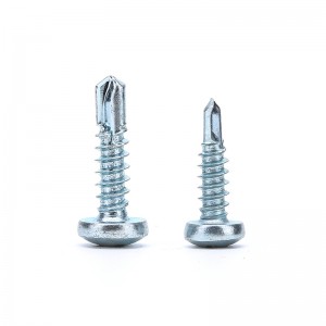 410 stainless steel round head drill tail screw Cross recessed dovetail pan head tapping screws