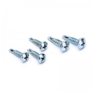 410 stainless steel round head drill tail screw Cross recessed dovetail pan head tapping screws