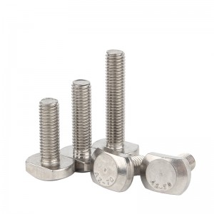 Stainless Steel A2-70 A4-80 SS201 SS304 SS316 DIN186 T Bolts