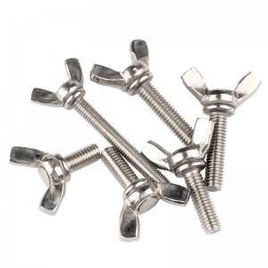 נירוסטה A2-70 A4-80 SS201 SS304 SS316 DIN316 ברגי כנף פרפר