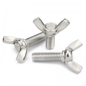 Stainless Steel A2-70 A4-80 SS201 SS304 SS316 DIN316 Butterfly Wing Bolts