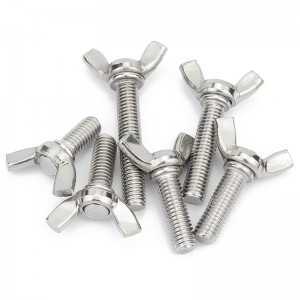 נירוסטה A2-70 A4-80 SS201 SS304 SS316 DIN316 ברגי כנף פרפר