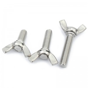 נירוסטה A2-70 A4-80 SS201 SS304 SS316 DIN316 ברגי כנף פרפר