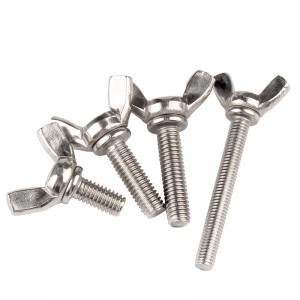 נירוסטה A2-70 A4-80 SS201 SS304 SS316 DIN316 ברגי כנף פרפר